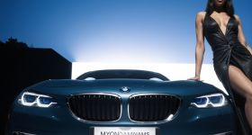 Première mondiale à Cannes : La BMW XM Mystique Allure, Inspirée par Naomi Campbell