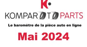 Le baromètre de la piece auto en ligne de mai 2024