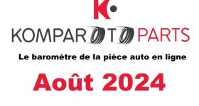 Baromètre de la Pièce Auto - Août 2024 : Carter-Cash en tête, des retards chez Mister Auto et Carpardoo