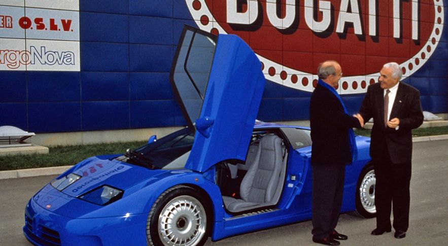 Bugatti EB110 : la superstar de courte durée