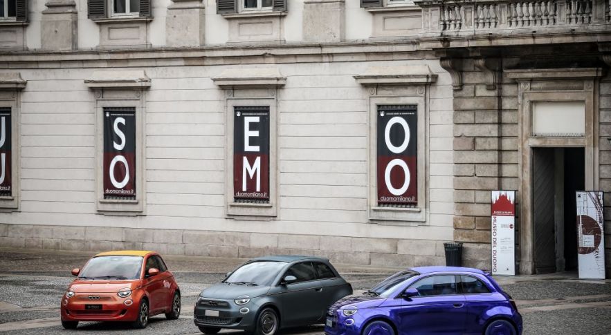 Leonardo Di Caprio fait la promo de la nouvelle 500 électrique