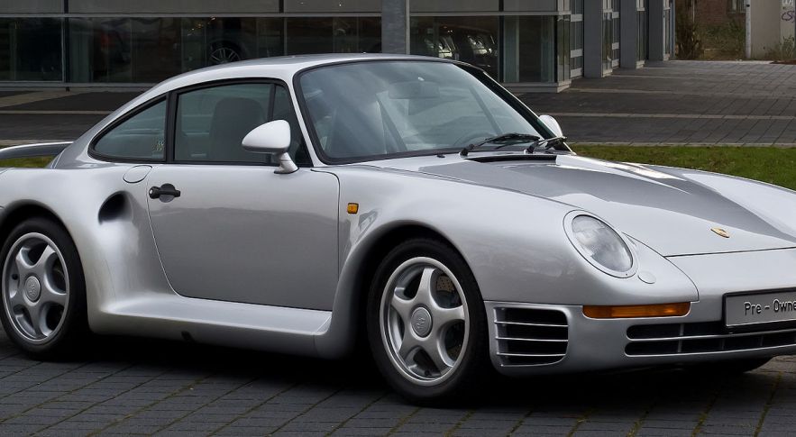 Porsche 959 : Vitrine technologique, qui fait sensation