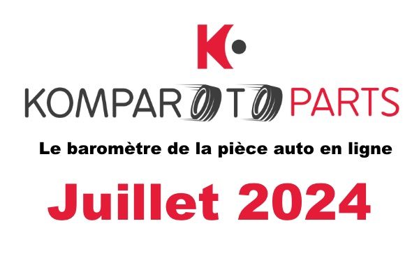 Baromètre de la Pièce Auto - Juillet 2024 : PartAuto et Carter-Cash se démarquent