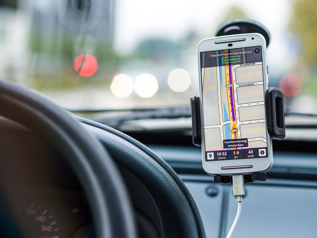 application GPS sur smartphone